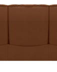 Paloma Leather New Cognac and Brown Base | Stressless Buckingham 3-Seater High Back Sofa | Valley Ridge Furniture