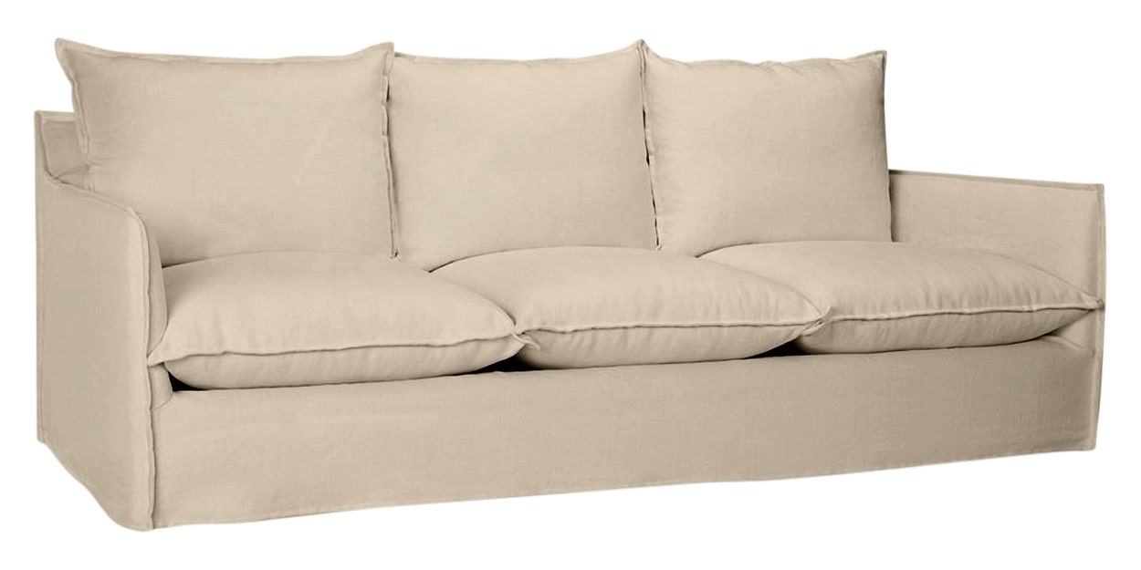 Pendleton Fabric Flax | Lee Industries 1297 Sofa | Valley Ridge Furniture