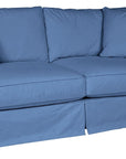 Petry Fabric Blue | Lee Industries C7117 Sofa | Valley Ridge Furniture
