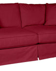 Petry Fabric Cranberry | Lee Industries C7117 Sofa | Valley Ridge Furniture