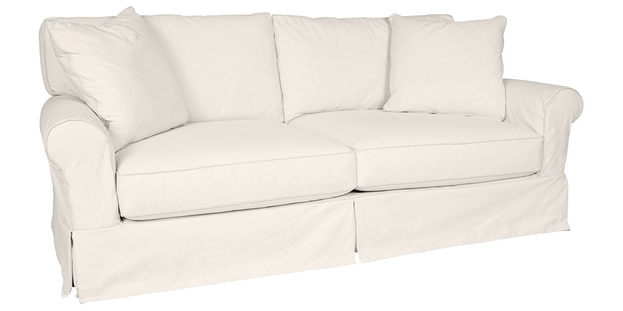 Petry Fabric Snow | Lee Industries C7117 Sofa | Valley Ridge Furniture