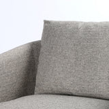 Orly Natural Fabric with Black Oak | Copeland Chair | Valley Ridge Furniture