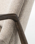Light Camel Fabric with Warm Nettlewood | Braden Chair | Valley Ridge Furniture