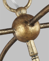 Antique Gild | Stonington Medium Lantern | Valley Ridge Furniture