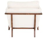 Camargue Cream Fabric with Pecan Birch | Dash Chair | Valley Ridge Furniture