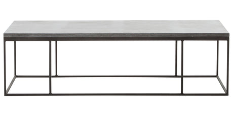 Bluestone with Gunmetal Iron | Harlow Small Coffee Table | Valley Ridge Furniture