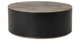 Ebony & Bright Brass | Perry Coffee Table | Valley Ridge Furniture