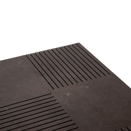 Bluestone with Jet Black Oak | Masera Rectangular Coffee Table | Valley Ridge Furniture