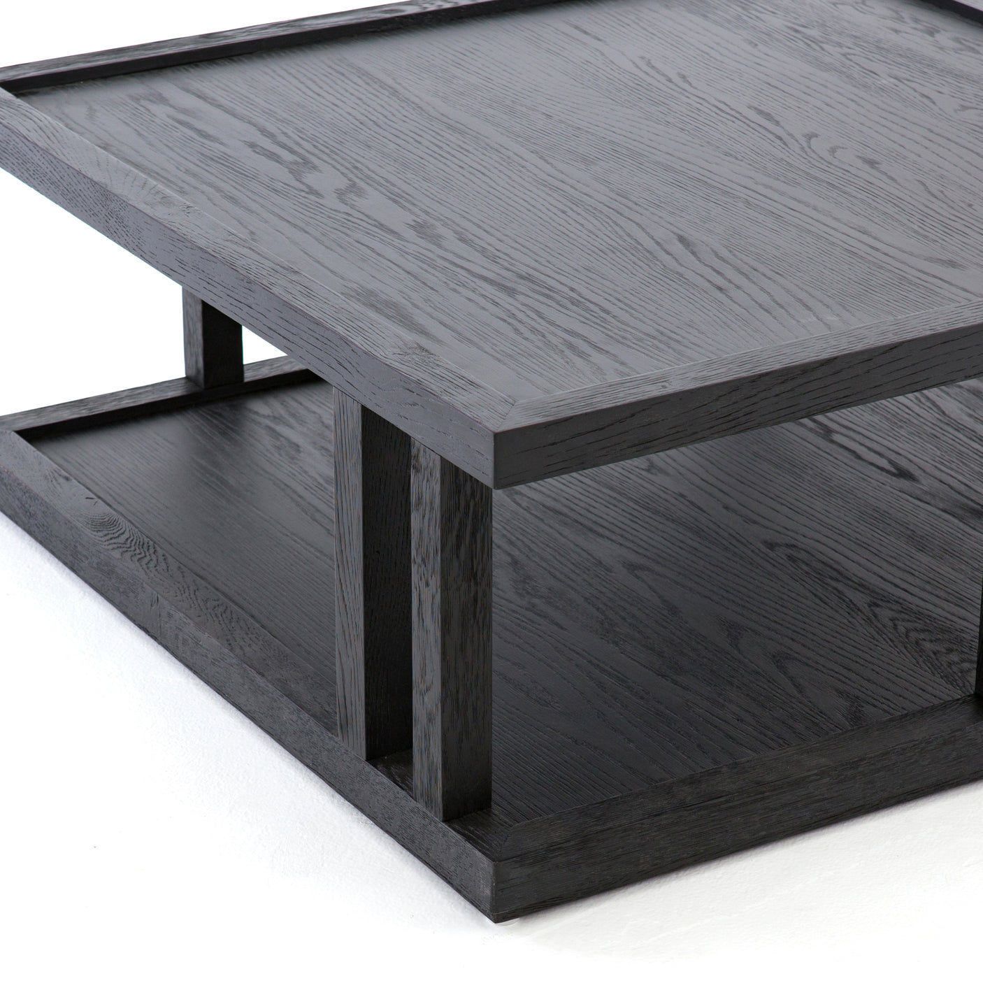 Drifted Black Oak | Charley Coffee Table | Valley Ridge Furniture