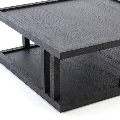 Drifted Black Oak | Charley Coffee Table | Valley Ridge Furniture