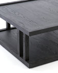 Drifted Black Oak | Charley Coffee Table | Valley Ridge Furniture