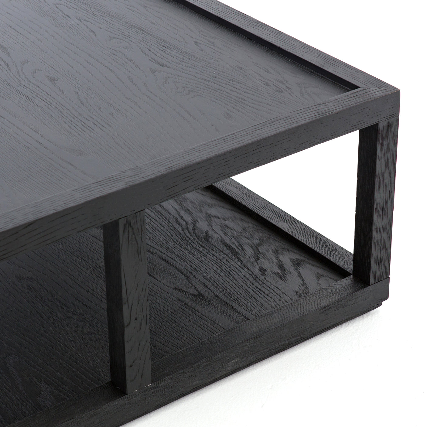 Drifted Black Oak | Charley Coffee Table | Valley Ridge Furniture
