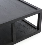 Drifted Black Oak | Charley Coffee Table | Valley Ridge Furniture