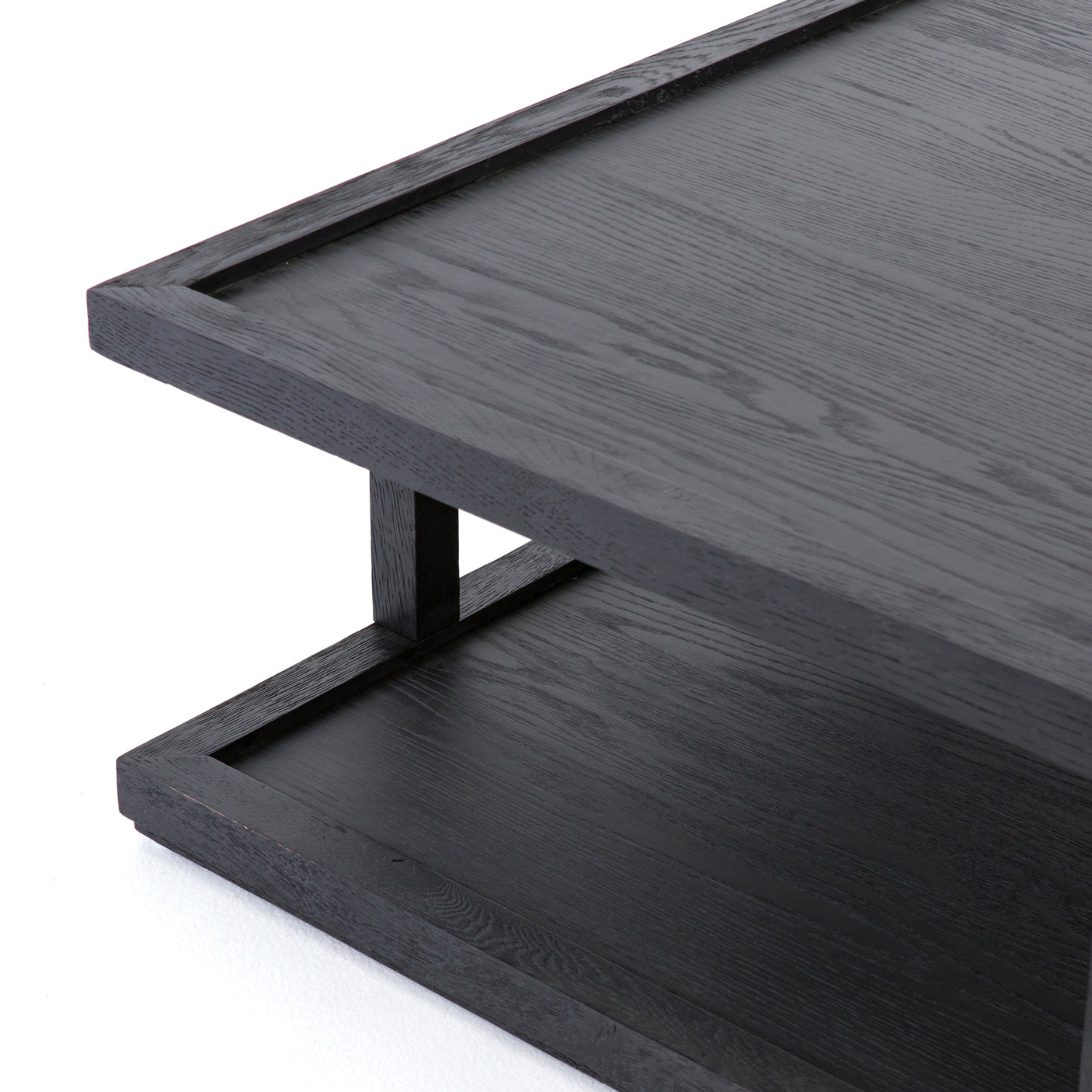 Drifted Black Oak | Charley Coffee Table | Valley Ridge Furniture