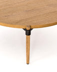 Smoked Drift Oak with Waxed Black Iron | Holmes Coffee Table | Valley Ridge Furniture