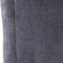 Charcoal Worn Velvet Fabric with Almond Parawood | Clermont Chair | Valley Ridge Furniture