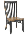 Black & Oak Washed | Canadel Champlain Dining Chair 0119 | Valley Ridge Furniture