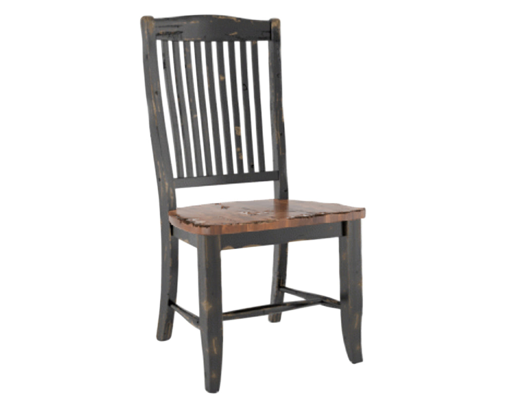 Black/Spice Washed | Canadel Champlain Dining Chair 0232