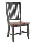 Black/Spice Washed | Canadel Champlain Dining Chair 0232