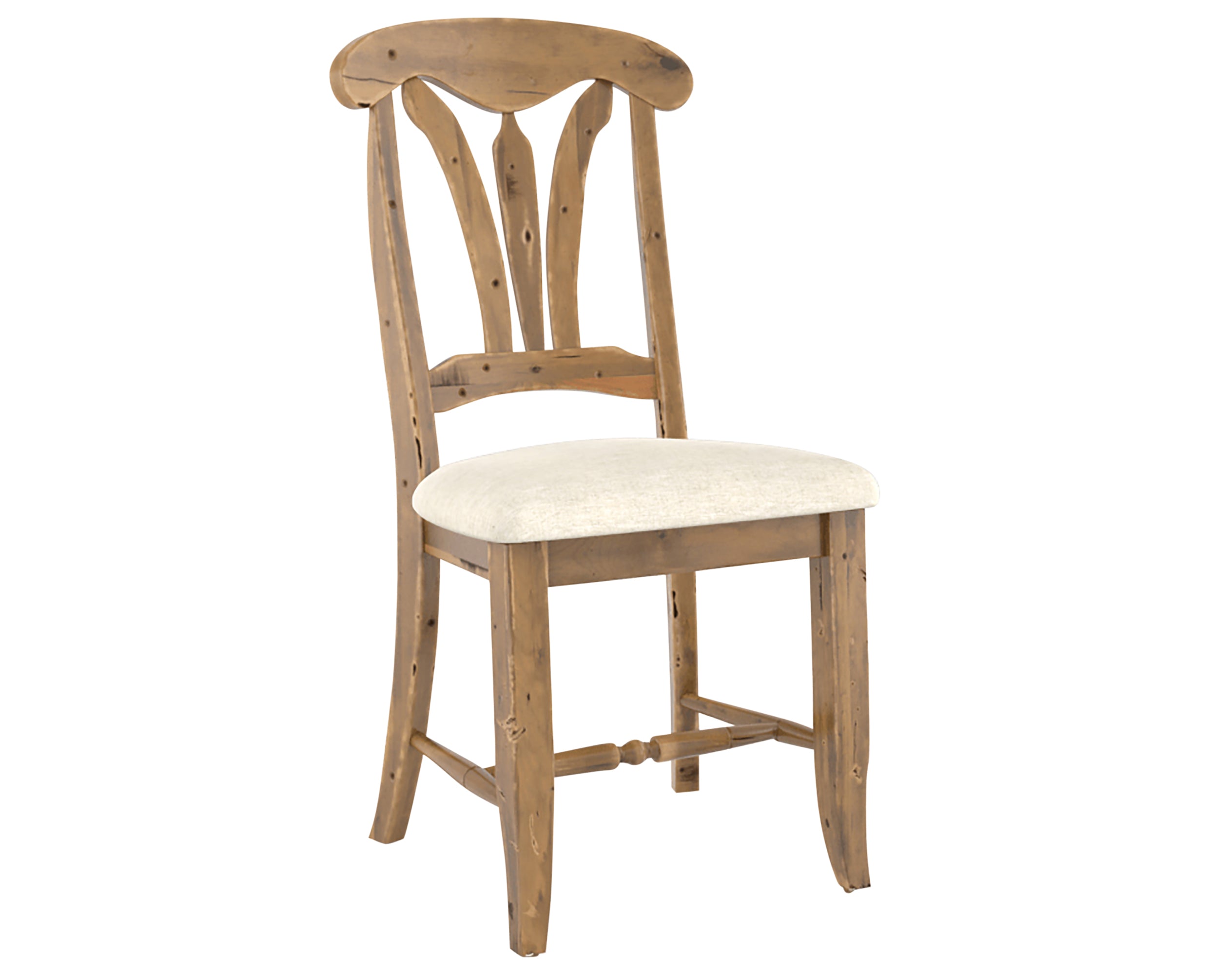 Oak Washed and Fabric TW | Canadel Champlain Dining Chair 2164 | Valley Ridge Furniture