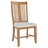 Honey Washed and Fabric TB | Canadel Core Dining Chair 2250 | Valley Ridge Furniture