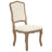 Oak Washed and Fabric TW | Canadel Champlain Dining Chair 316 | Valley Ridge Furniture