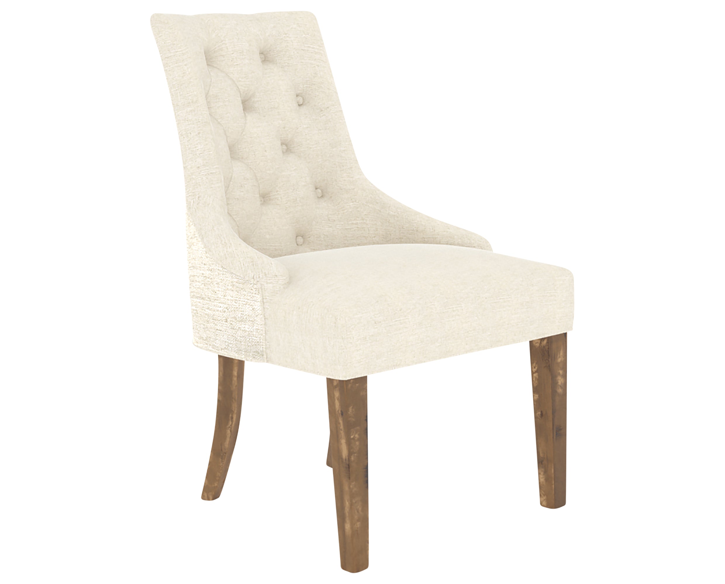Oak Washed and Fabric TW | Canadel Champlain Dining Chair 318 | Valley Ridge Furniture