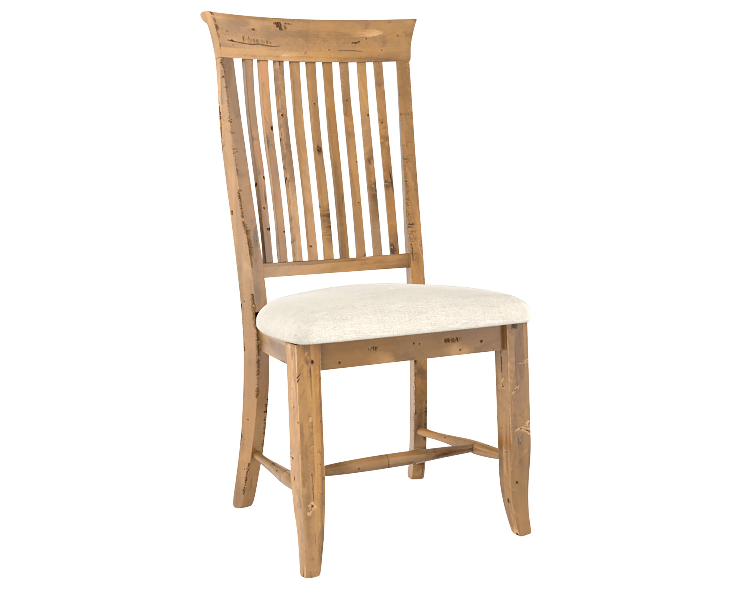 Oak Washed and Fabric TW | Canadel Champlain Dining Chair 3528 | Valley Ridge Furniture
