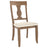 Oak Washed and Fabric TW | Canadel Champlain Dining Chair 5077 | Valley Ridge Furniture