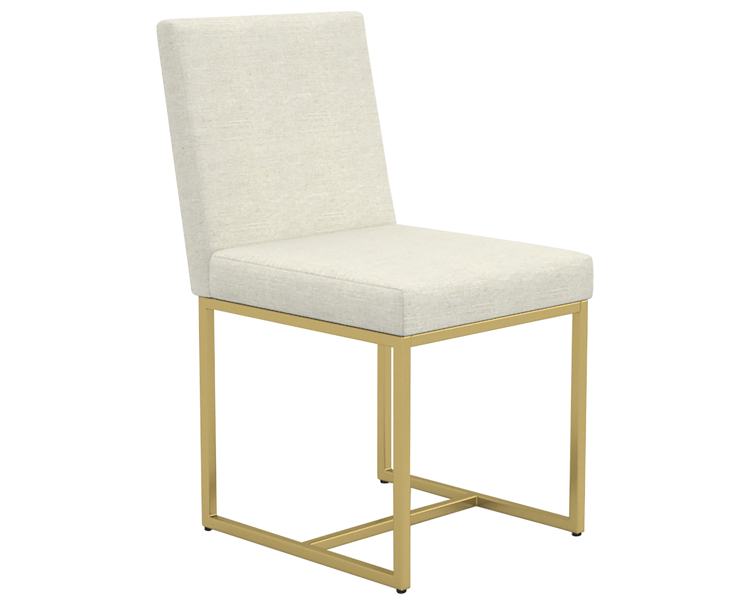 GL Metal Gold &amp; Fabric TW | Canadel Modern Dining Chair 5174 | Valley Ridge Furniture