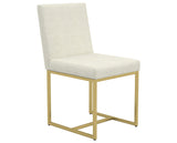 GL Metal Gold & Fabric TW | Canadel Modern Dining Chair 5174 | Valley Ridge Furniture