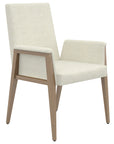 Pecan Washed & Fabric TW | Canadel Modern Dining Chair 5177 | Valley Ridge Furniture