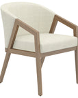 Pecan Washed & Fabric TW | Canadel Modern Dining Chair 5178 | Valley Ridge Furniture