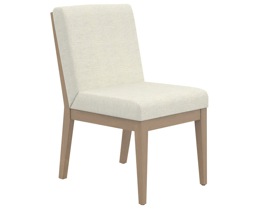 Pecan Washed & Fabric TW | Canadel Modern Dining Chair 5179 | Valley Ridge Furniture