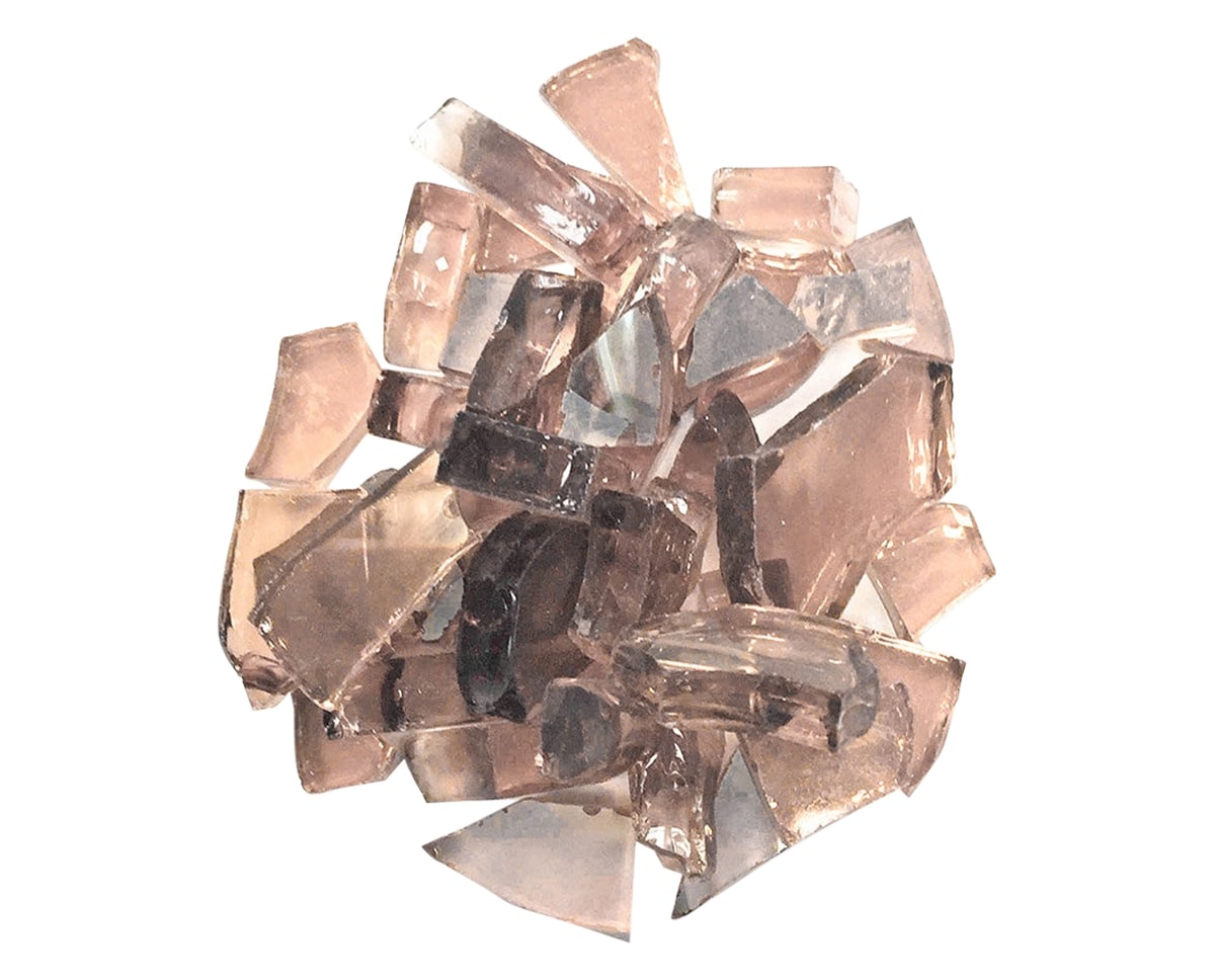 Reflective Fire Glass 1/2in (Copper) | Ratana Fire Pits Collection | Valley Ridge Furniture