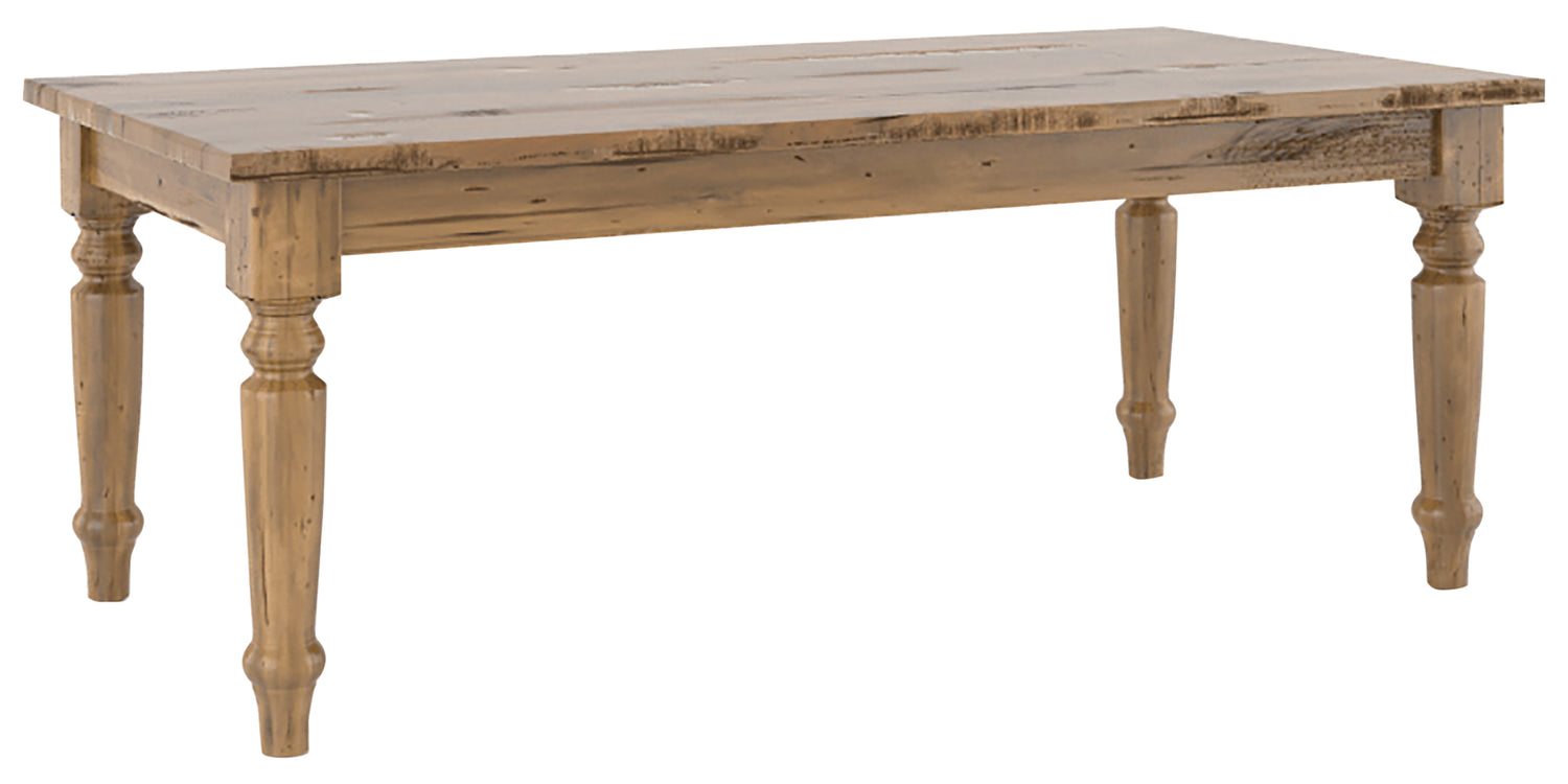 Oak Washed with AA Legs | Canadel Champlain Coffee Table 2448 | Valley Ridge Furniture