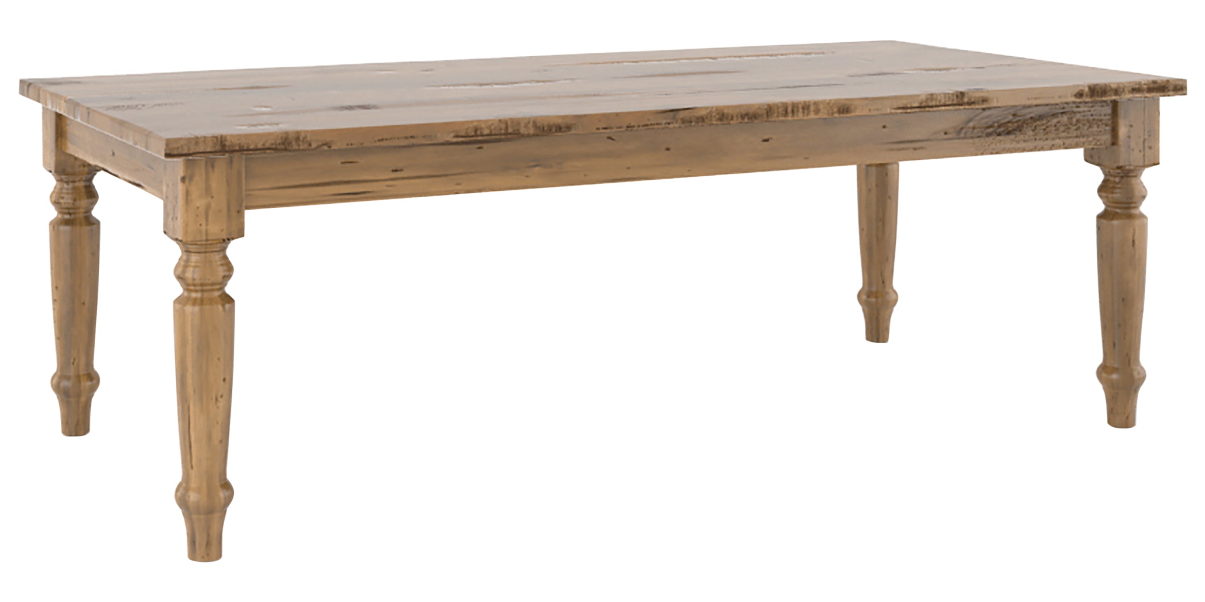 Oak Washed with AA Legs | Canadel Champlain Coffee Table 2754 | Valley Ridge Furniture