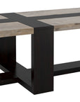 Peppercorn Washed | Canadel Loft Coffee Table 2754 - CR Legs | Valley Ridge Furniture