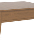 Oak Washed | Canadel Living Coffee Table 4040 Fixed | Valley Ridge Furniture