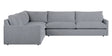 Graceland Fabric Storm | Camden Sarah Sectional | Valley Ridge Furniture