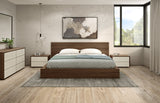 Smoked Walnut | Mobican Camillia Bed | Valley Ridge Furniture