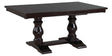 Table as Shown | Cardinal Woodcraft Charlestown Dining Table | Valley Ridge Furniture