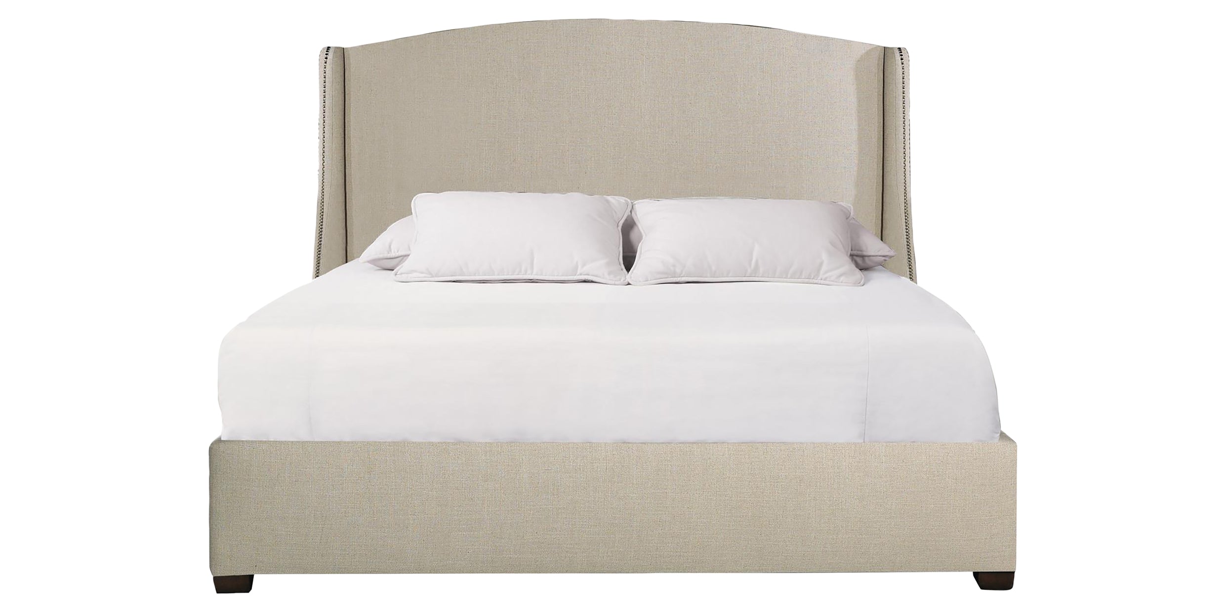 Queen Bed as Shown | Bernhardt Cooper Fabric Shelter Bed | Valley Ridge Furniture