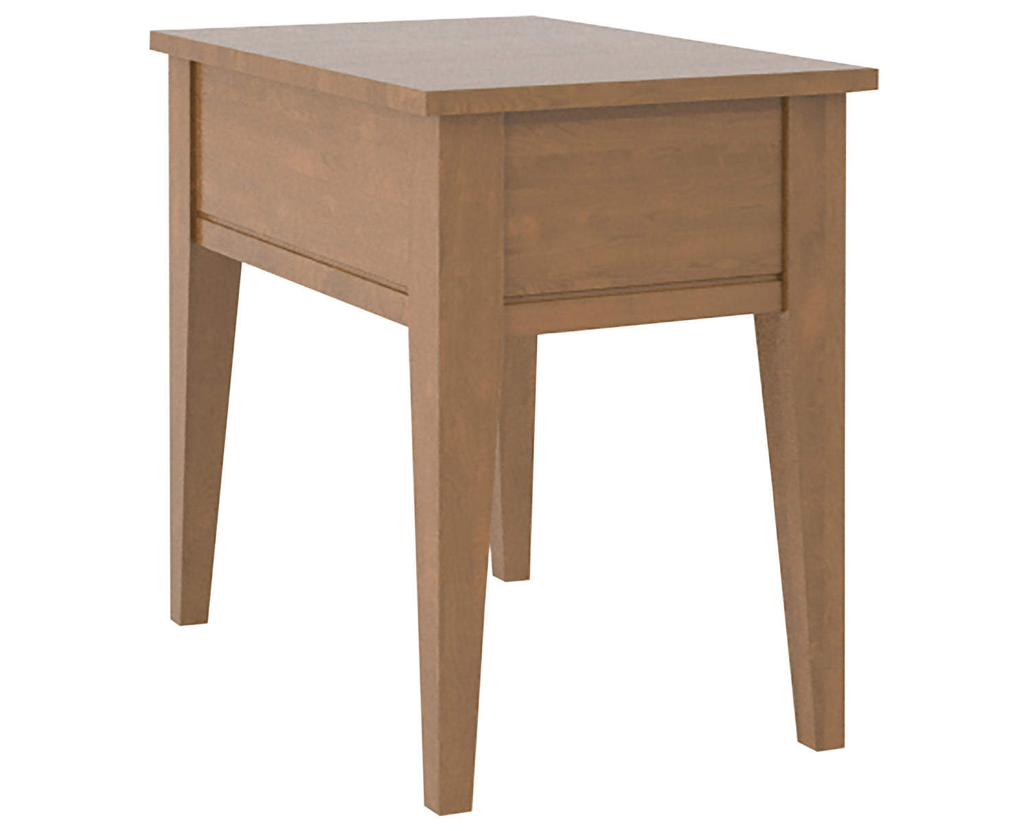 Oak Washed | Canadel Living End Table 2416 - PG Legs | Valley Ridge Furniture