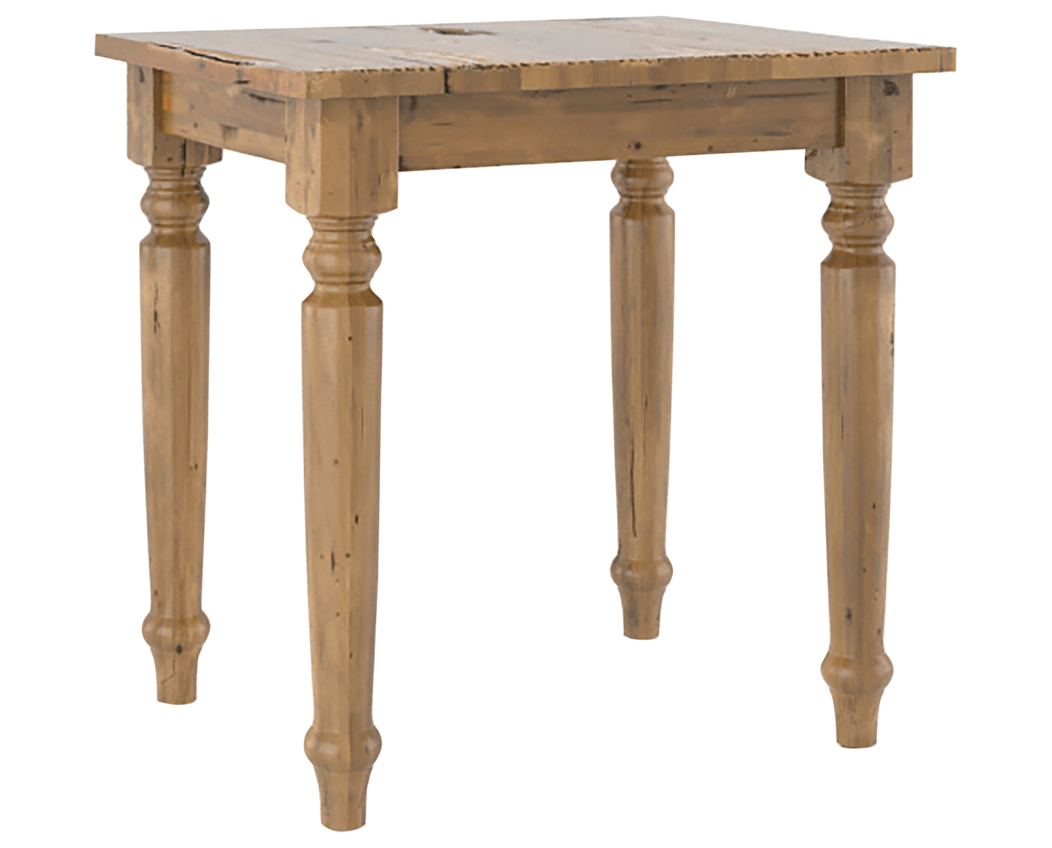 Oak Washed with AA Legs | Canadel Champlain End Table 2420 | Valley Ridge Furniture
