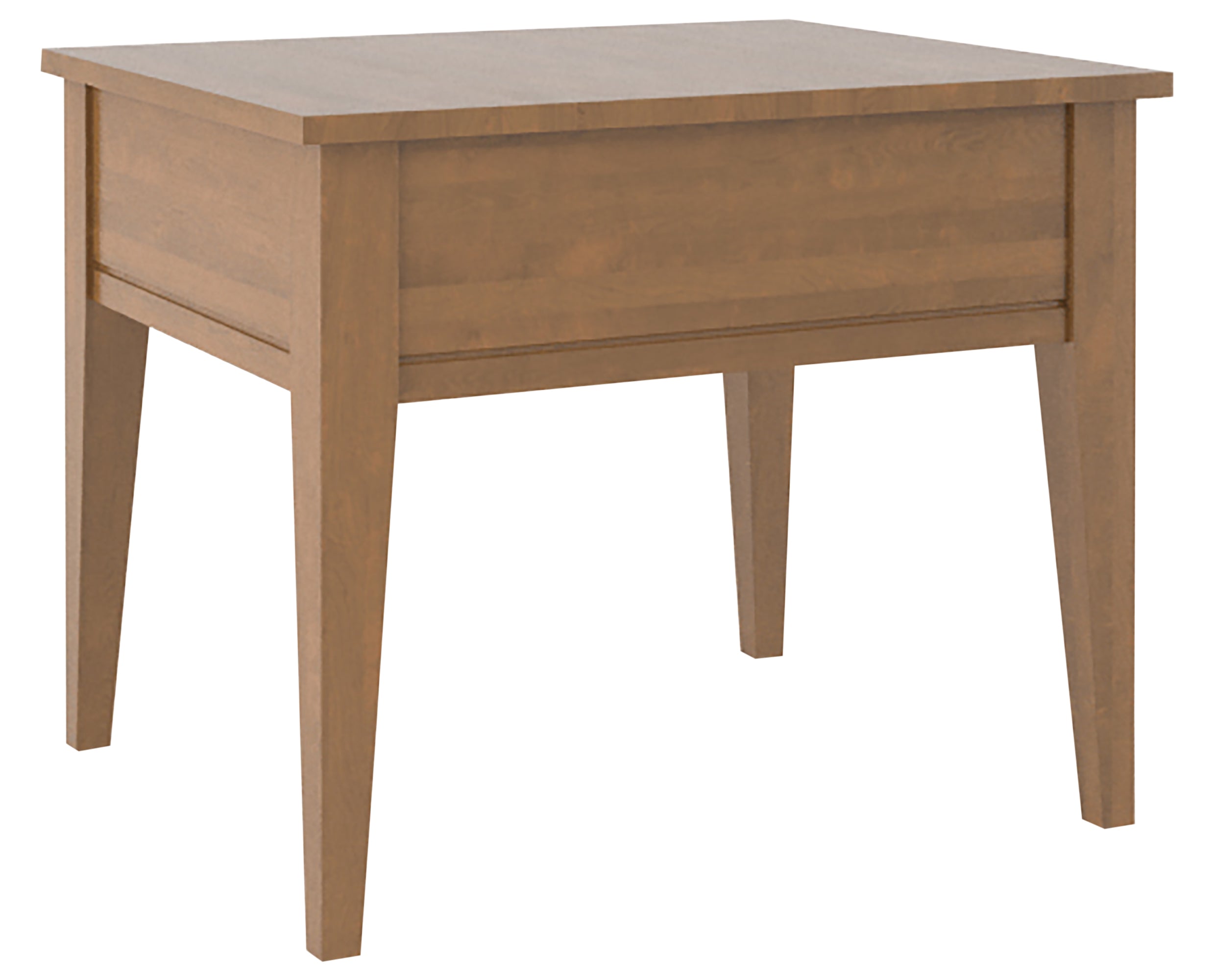 Oak Washed | Canadel Living End Table 2722 | Valley Ridge Furniture