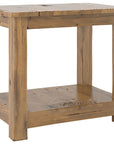 Oak Washed with HJ Legs | Canadel Champlain End Table 2820 | Valley Ridge Furniture
