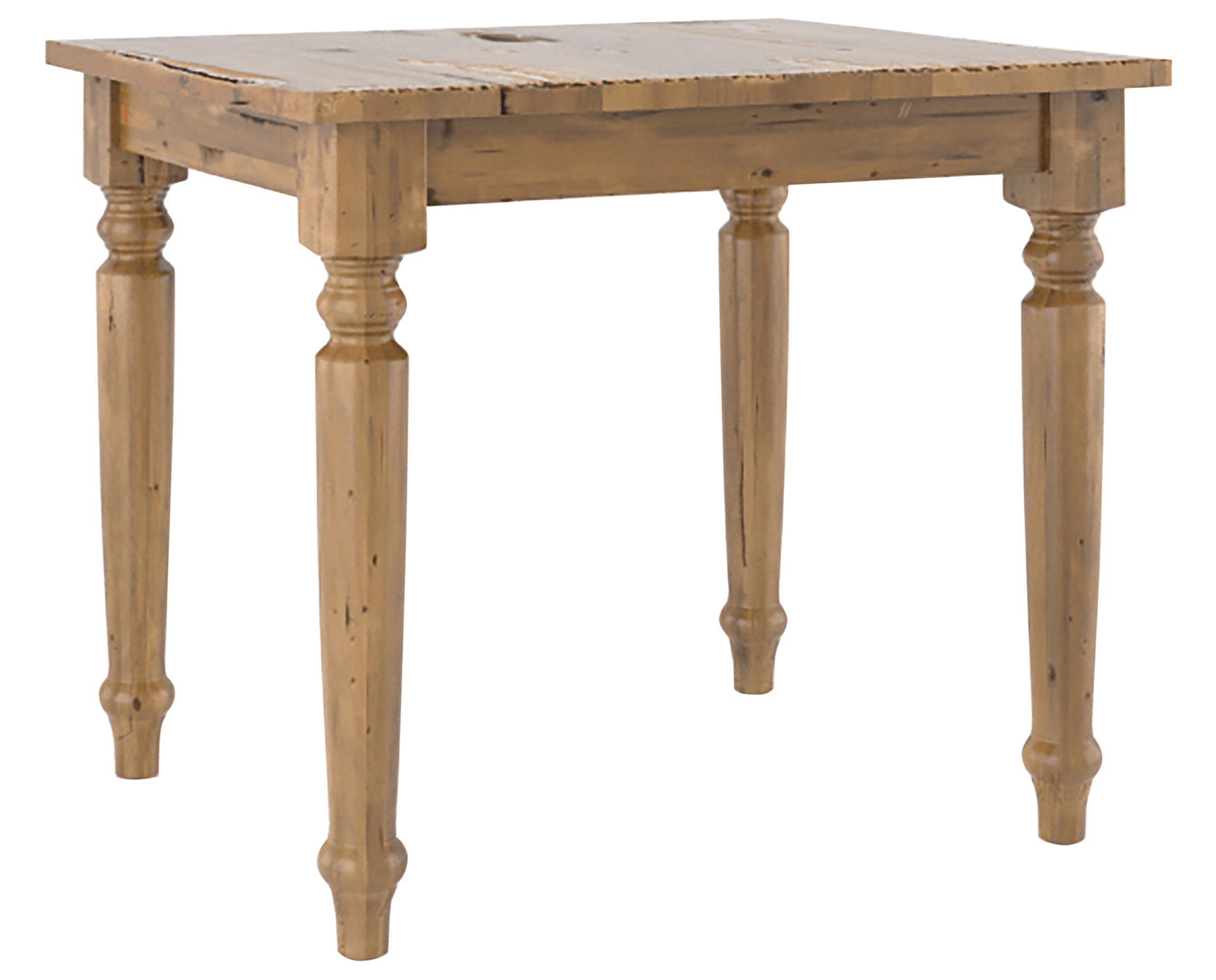 Oak Washed with AA Legs | Canadel Champlain End Table 2824 | Valley Ridge Furniture