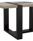 Peppercorn Washed | Canadel Loft End Table 2824 - CR Legs | Valley Ridge Furniture