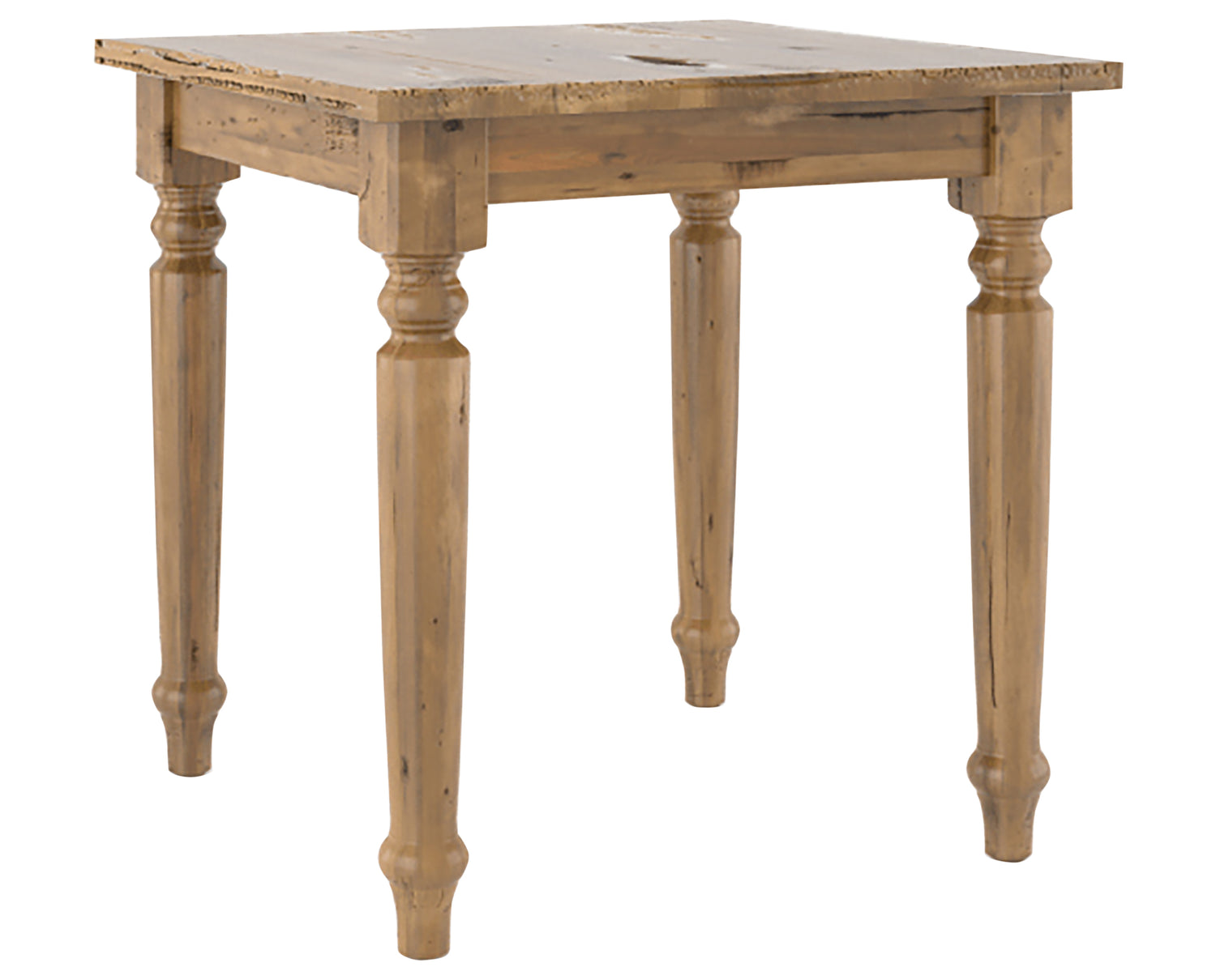 Oak Washed with AA Legs | Canadel Champlain End Table 2424 | Valley Ridge Furniture